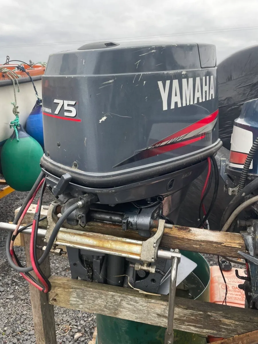 Yamaha 75hp 2 stroke outboard - Image 1