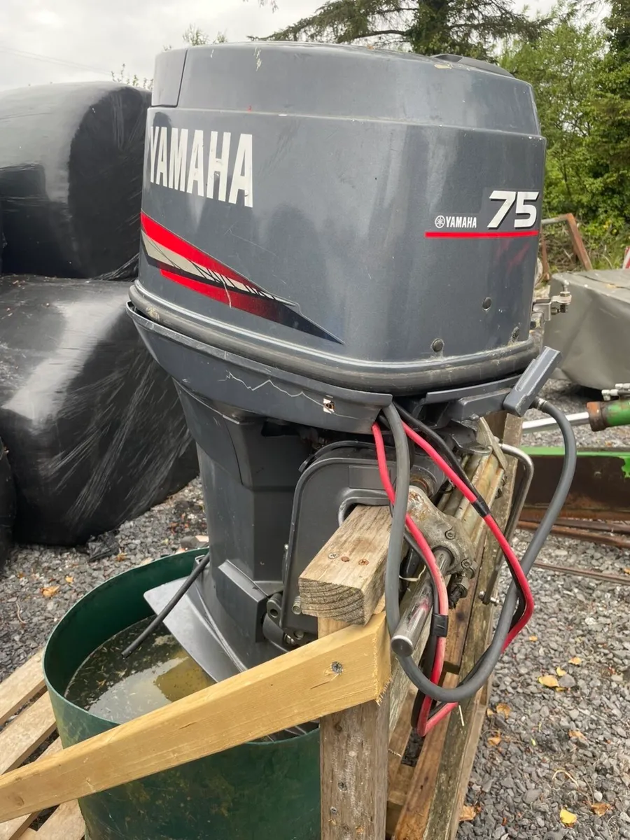 Yamaha 75hp 2 stroke outboard - Image 2