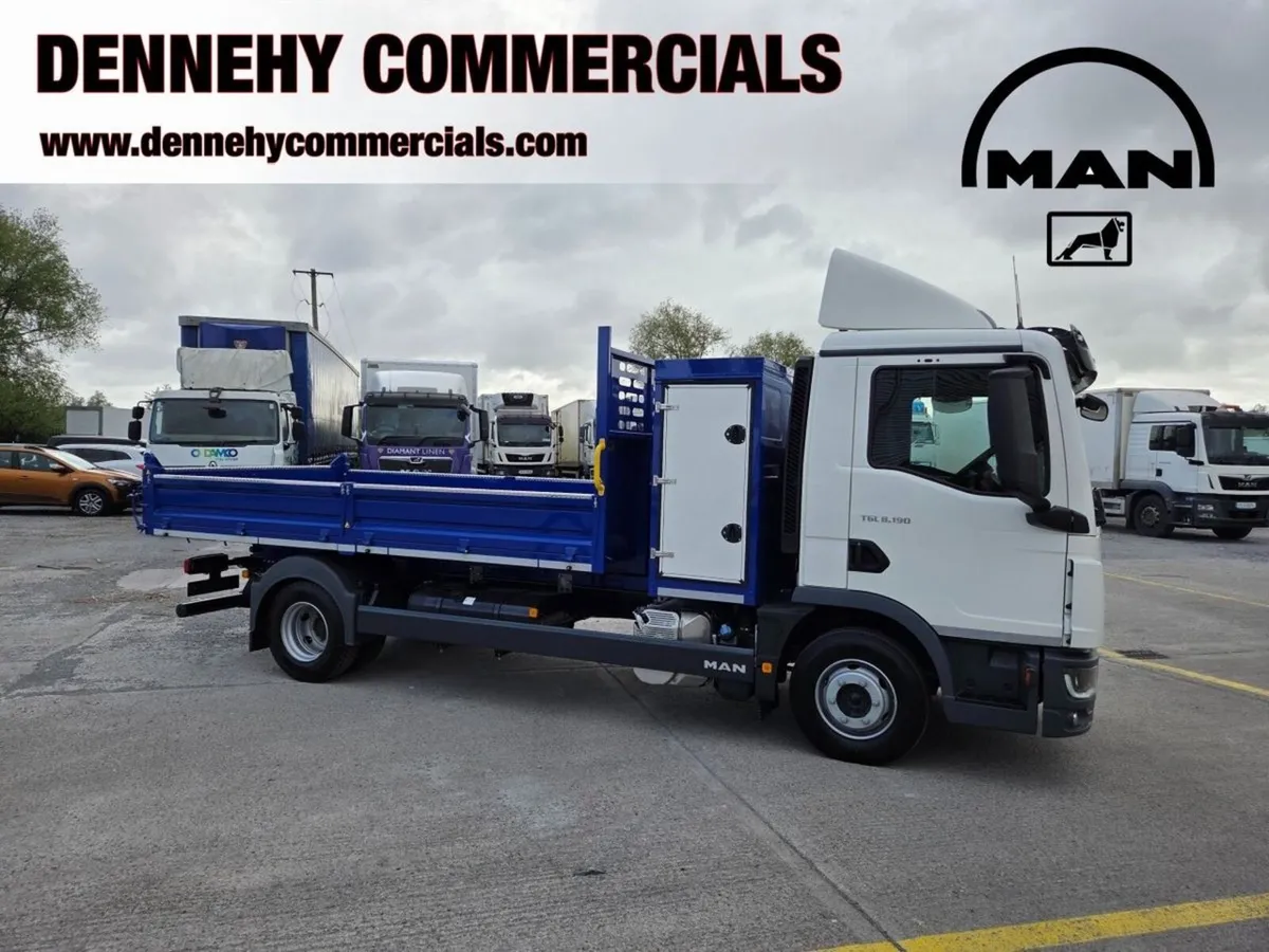 Man TGL MAN TGL 8.190 TIPPER - Image 2