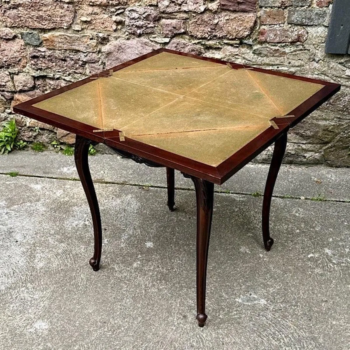Antique Card Table / Games Tables - Image 2
