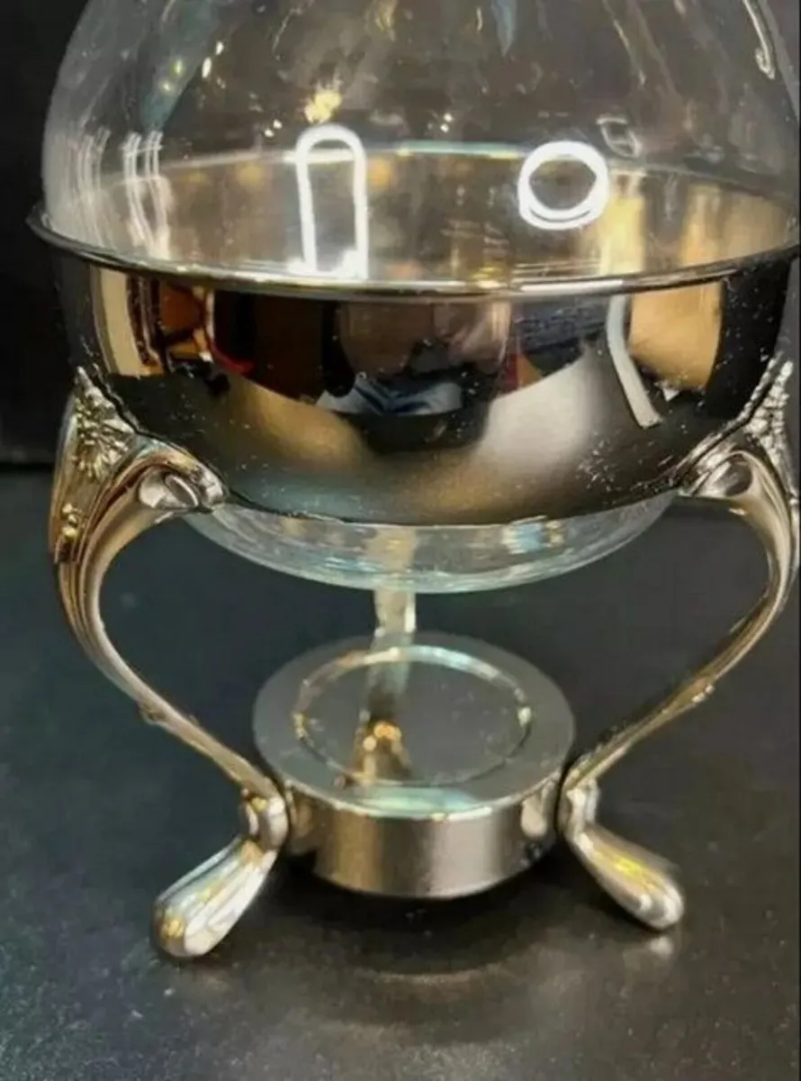 Vintage Coffee/Wine Carafe with Warmer - Image 2