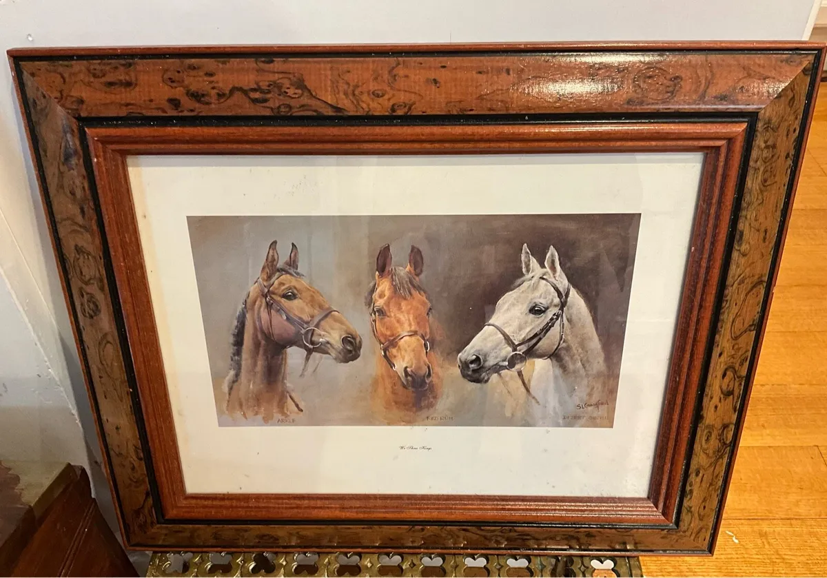 ‘WE THREE KINGS’By S.Crawford.ARKLE, RED RUM,DESER - Image 2