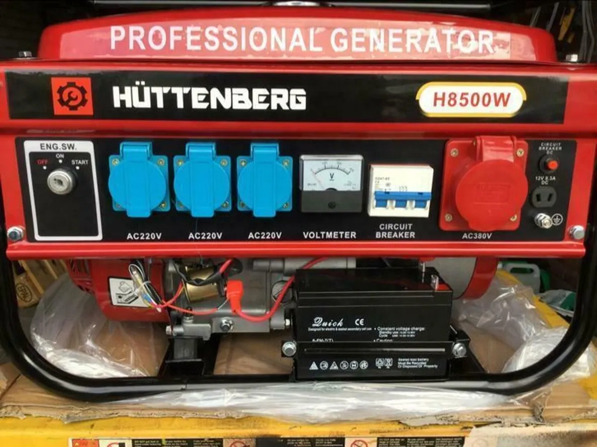 BRAND NEW 8.5kva SILENT DIESEL GENERATOR - Image 4