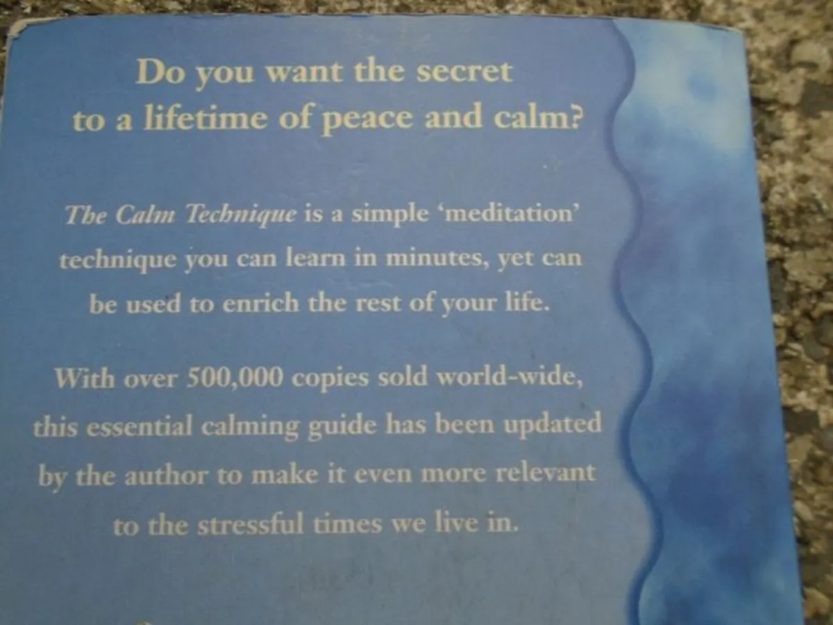 The calm technique, Book, Paperback book - Image 2