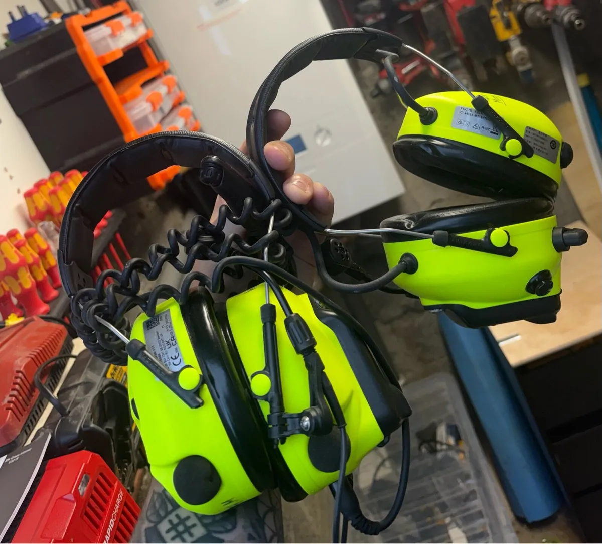 3M Peltor WS Protac XPI Bluetooth Headset - Image 2