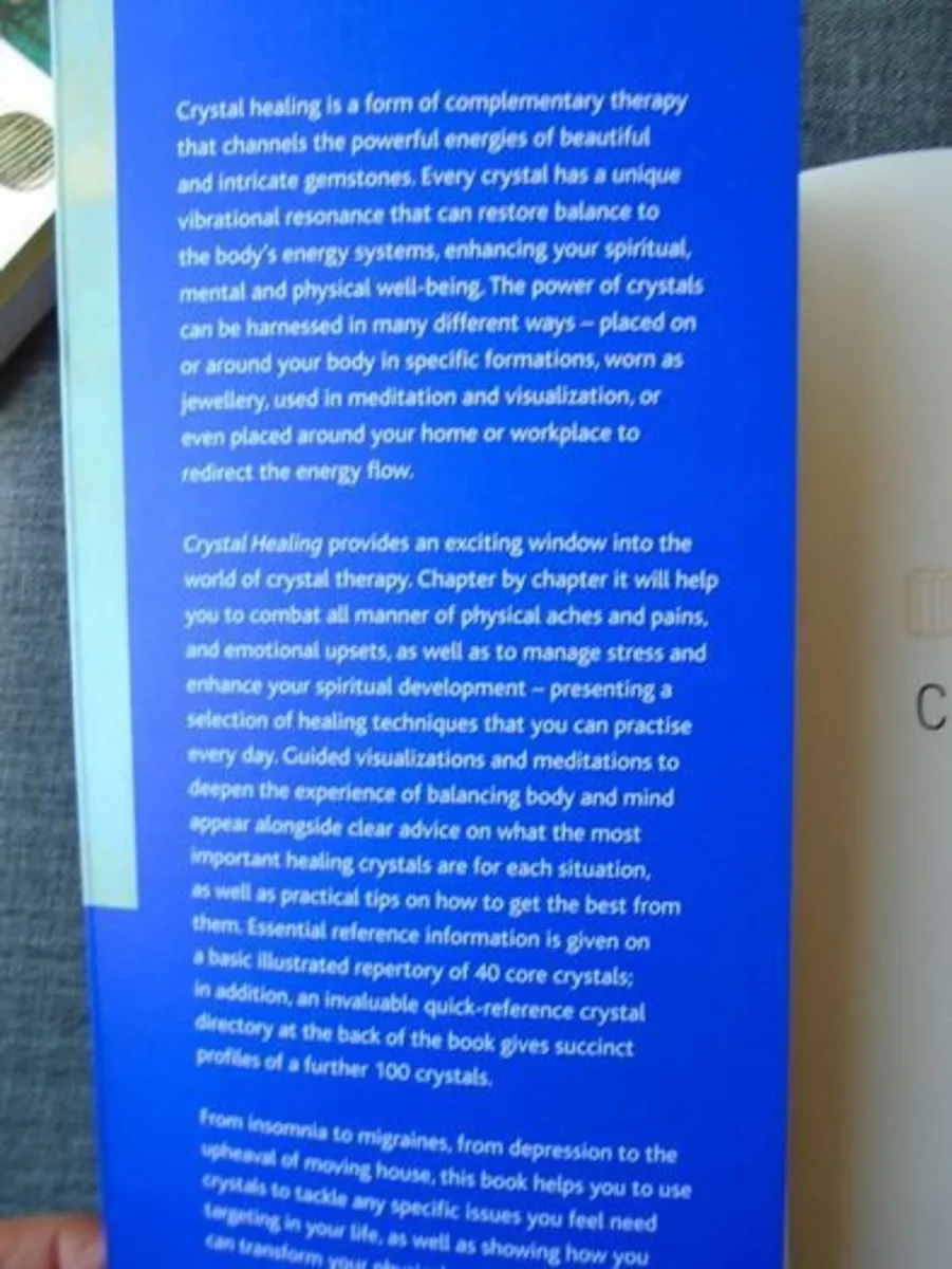 Crystal healing, Paperback book, Book, - Image 4