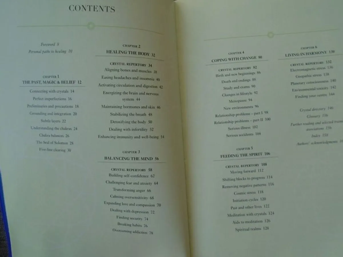 Crystal healing, Paperback book, Book, - Image 3
