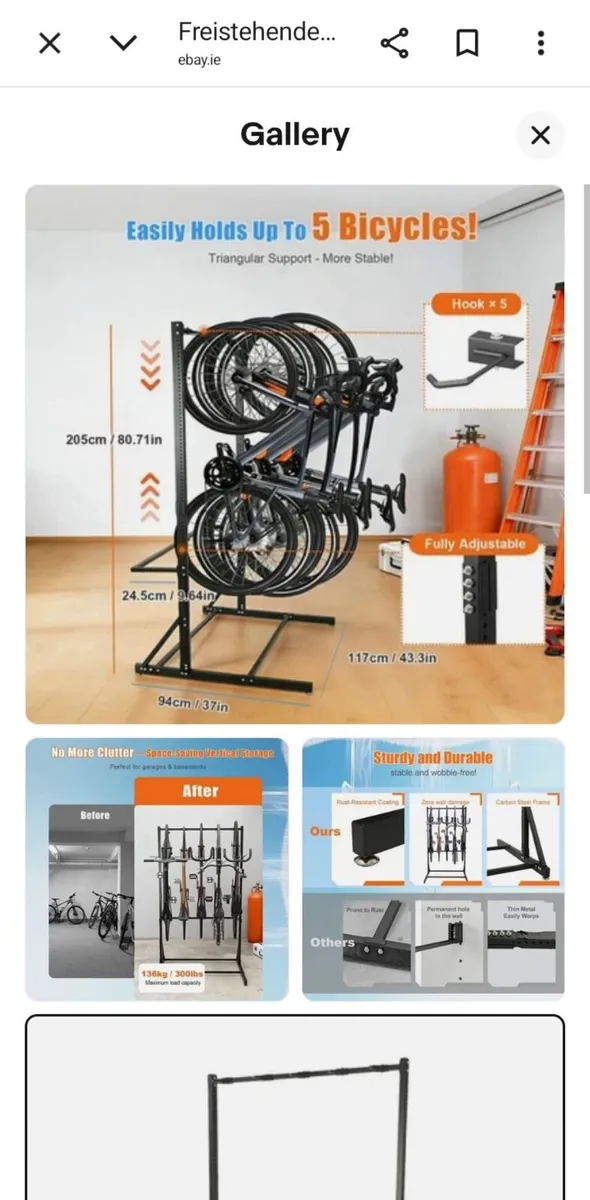 Bike Storage Rack - Image 1