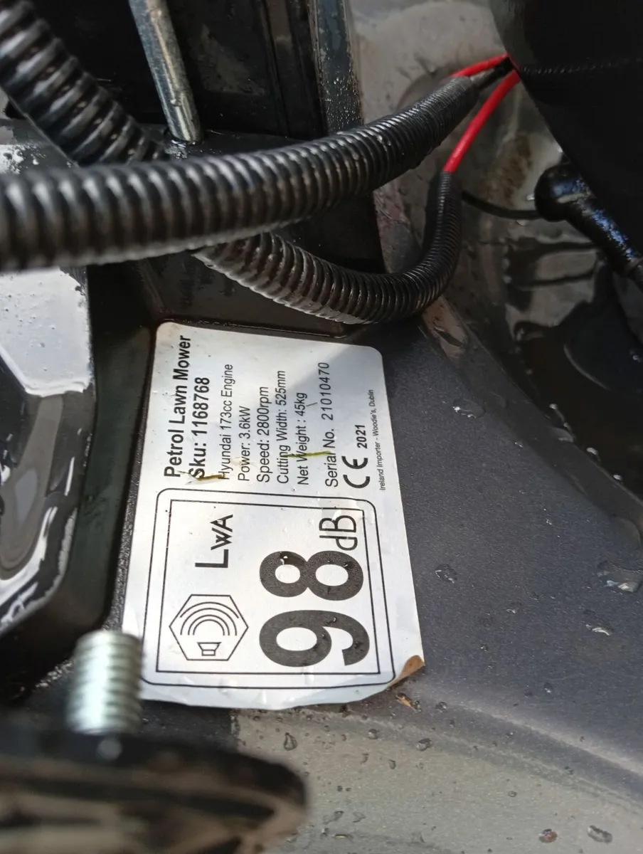 Lawn mover Hyundai, electric starter, self-propell - Image 2