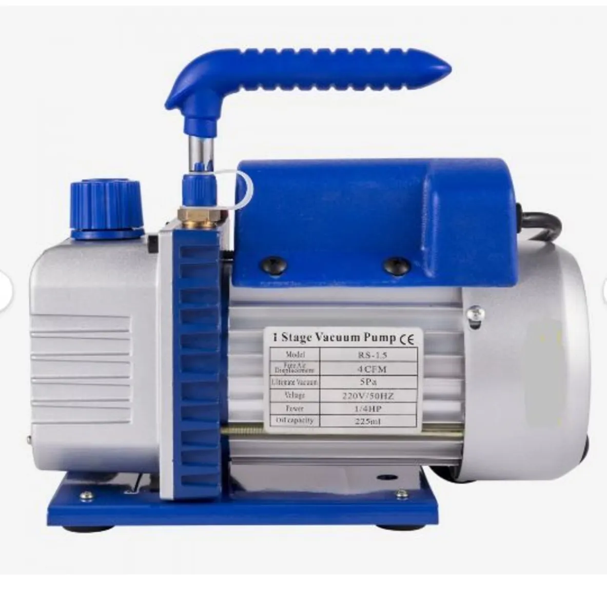233 L/min(4CFM) 246W(1/3HP) Vacuum Pump - Image 4
