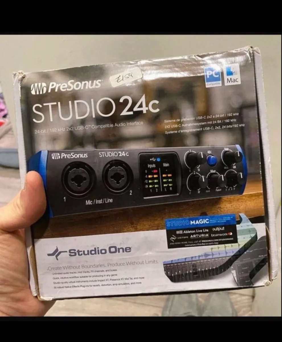 Home audio recording (Presonus Audio Work station) - Image 3