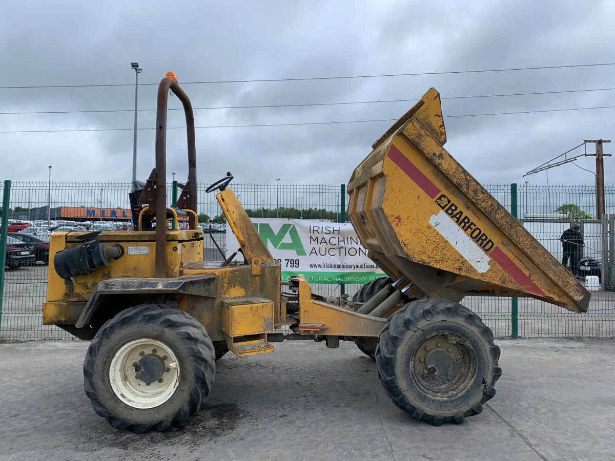 UNRESERVED 2006 BARFORD 6T DUMPER FOR AUCTION - Image 3