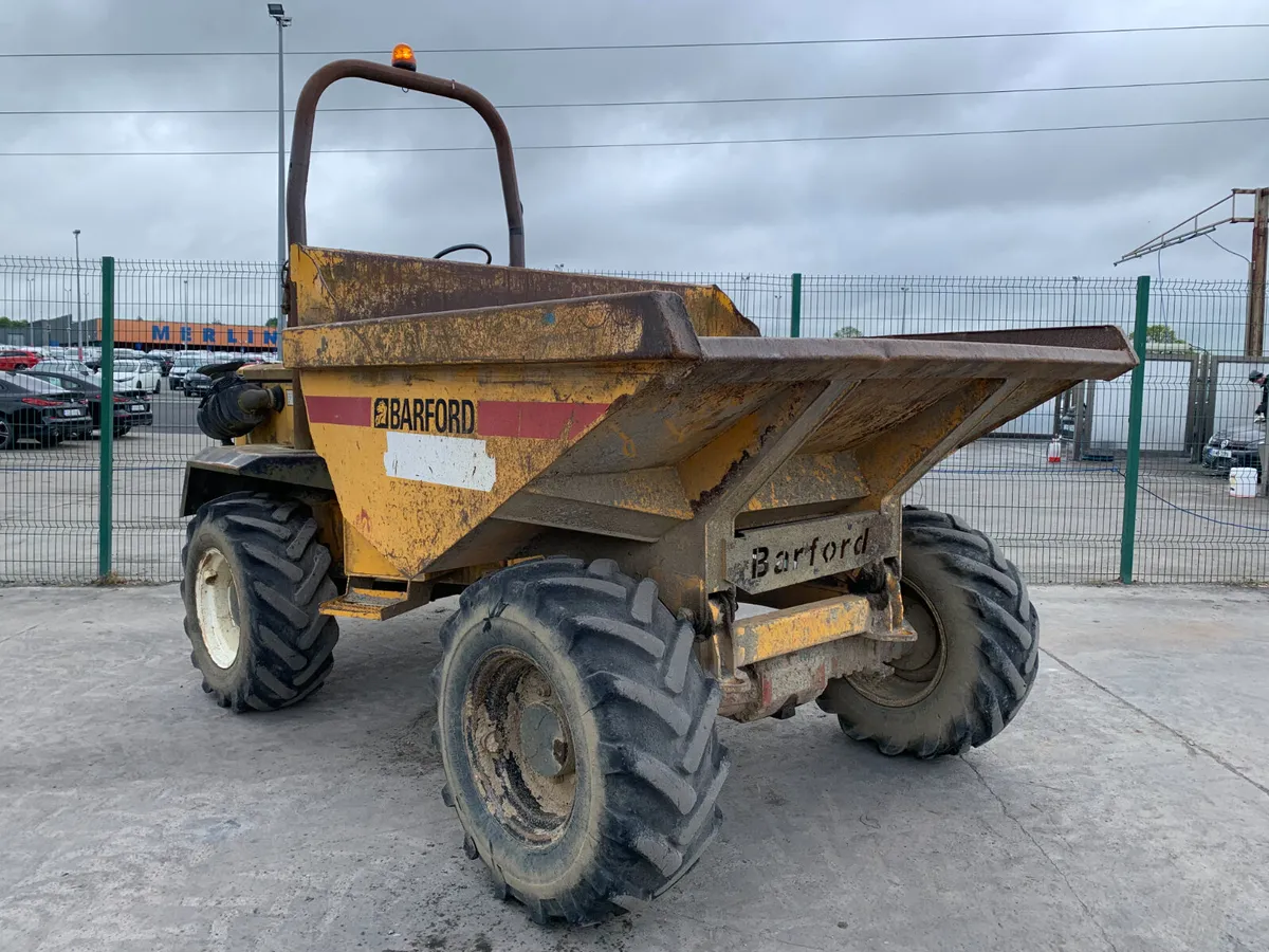 UNRESERVED 2006 BARFORD 6T DUMPER FOR AUCTION - Image 4