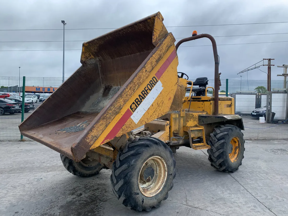 UNRESERVED 2006 BARFORD 6T DUMPER FOR AUCTION - Image 1