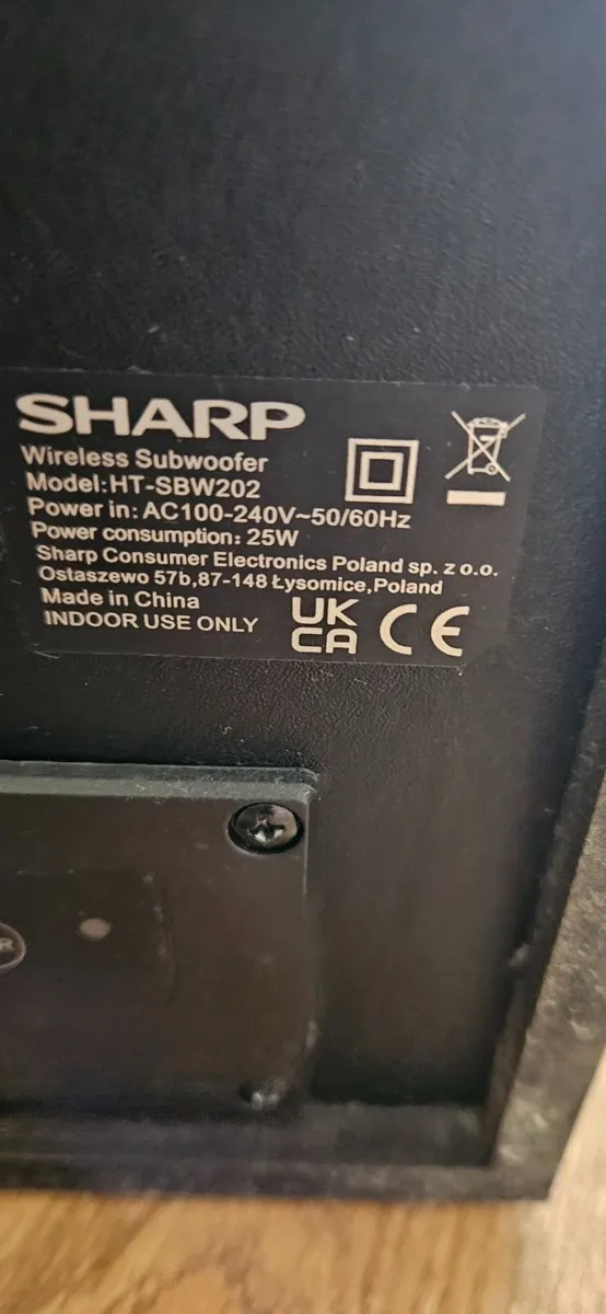 Soundbar SHARP + SUB + remote control - Image 1