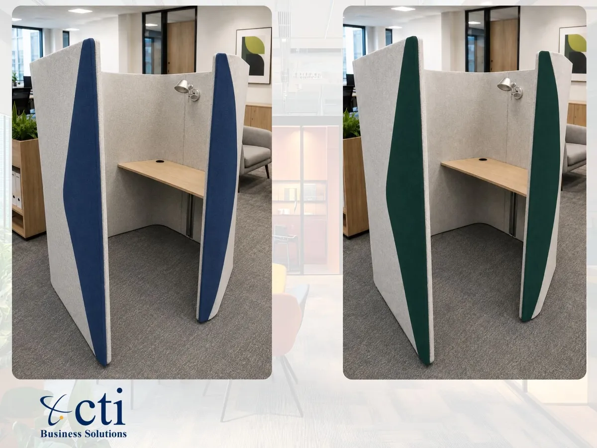 3 X Senator Haven Acoustic Privacy Pods - Grade A - Image 3