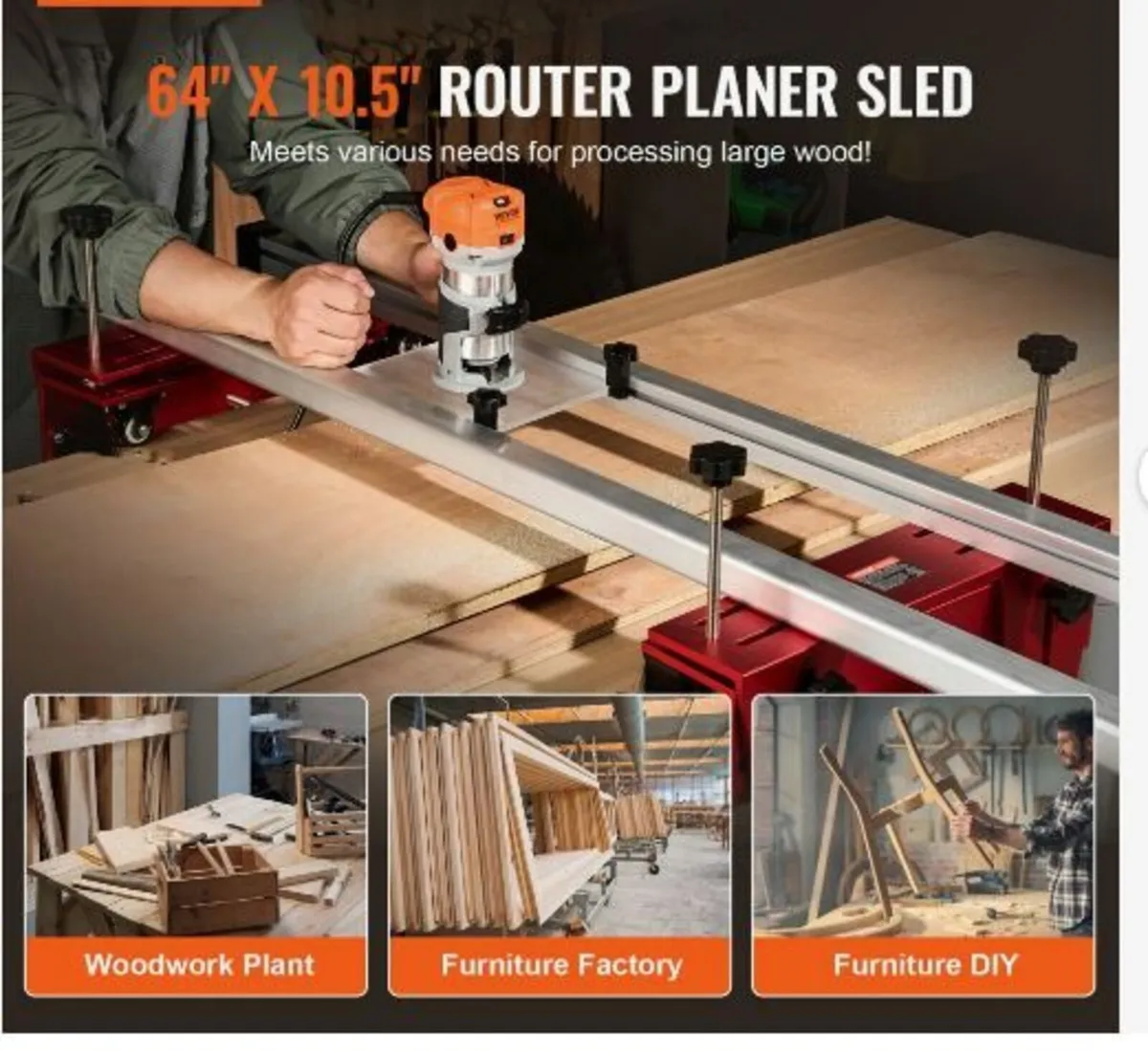 Router Sled, 64 inches/162.6 cm - Image 3