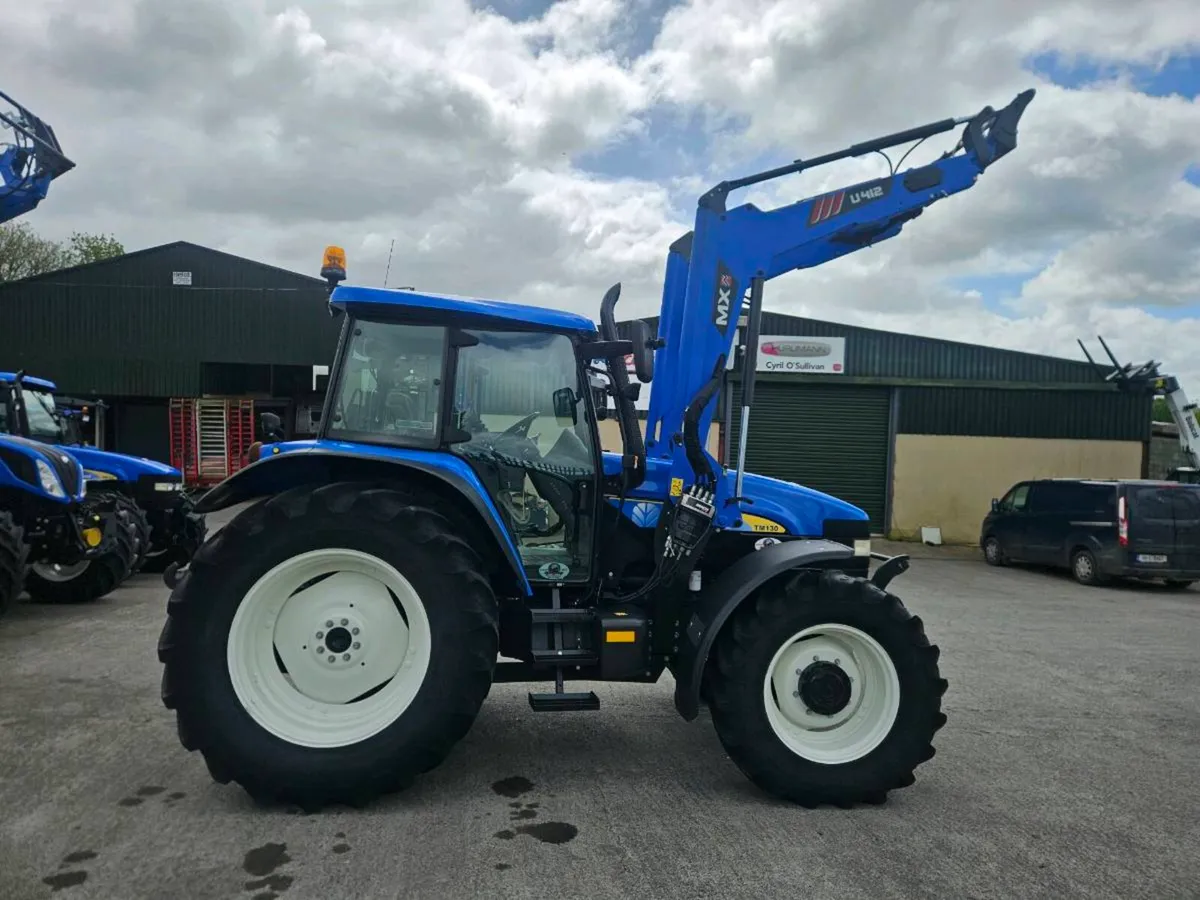 New holland TM130 and loader - Image 4