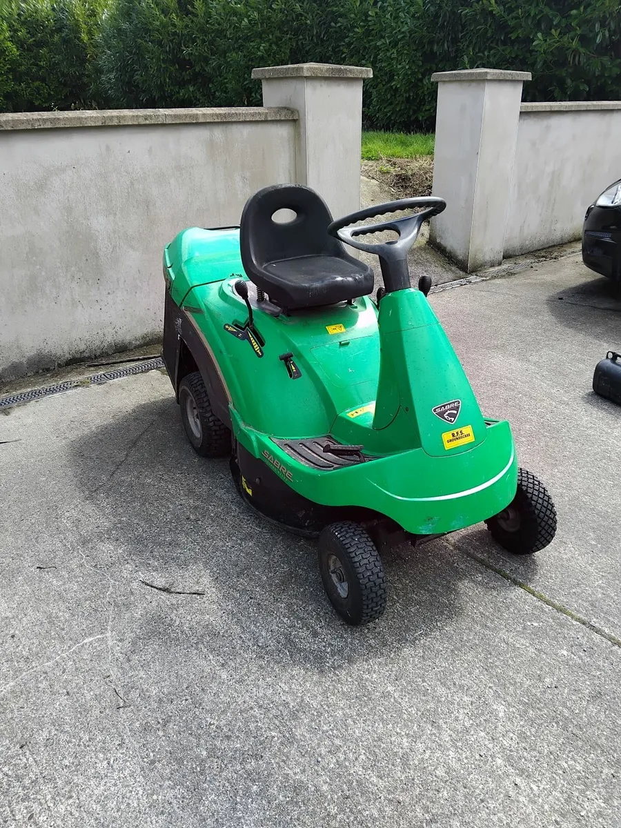 John deere ried on mower running well - Image 4