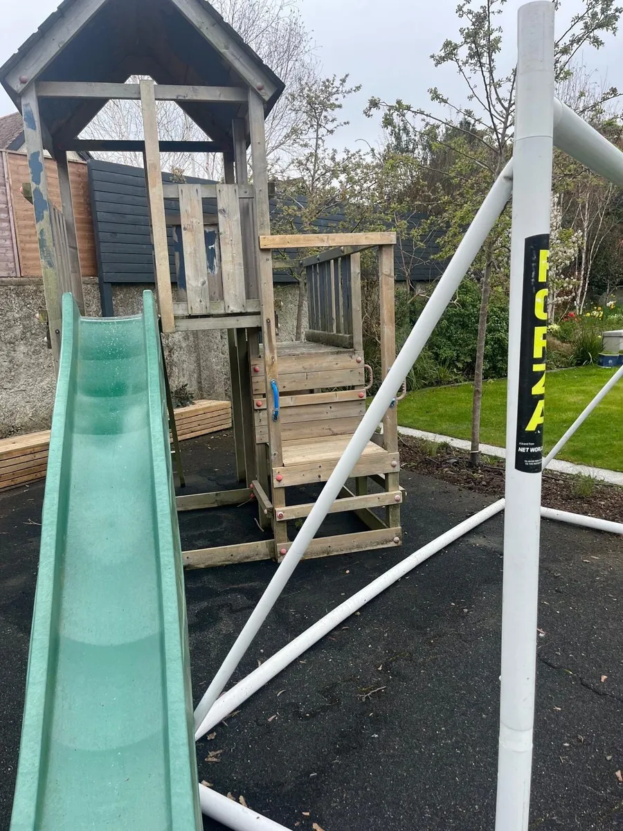 Free Treehouse and Slide - Image 1