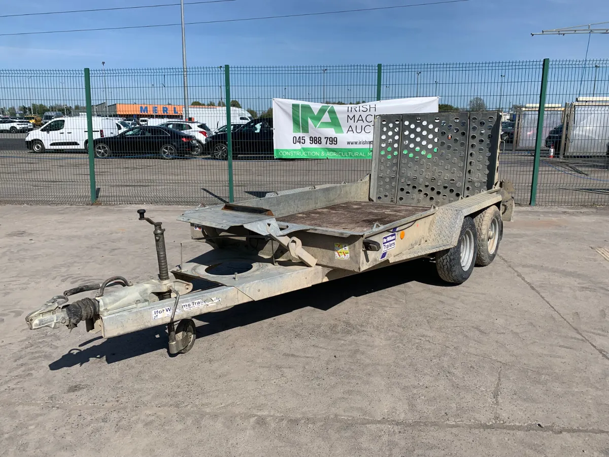 IFOR WILLIAMS GH105 PLANT TRAILER FOR AUCTION - Image 1