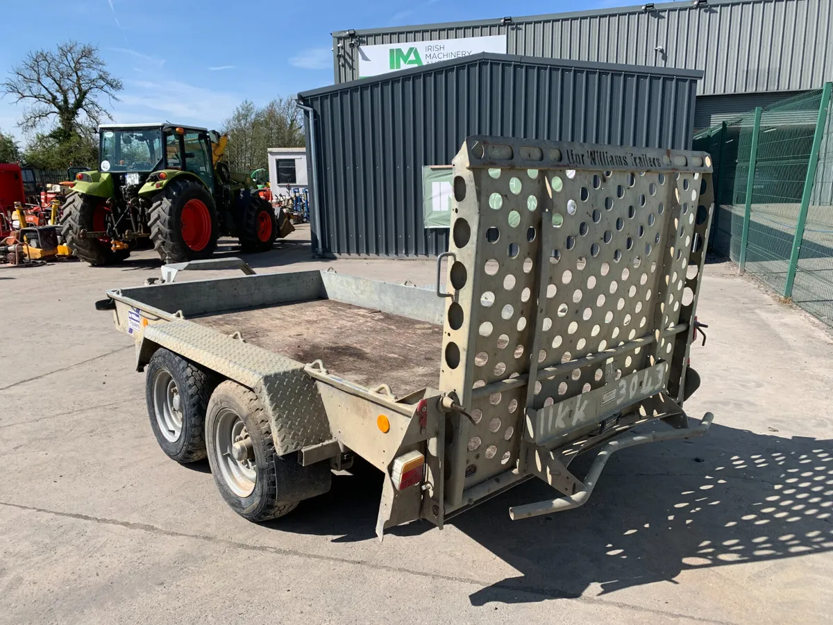IFOR WILLIAMS GH105 PLANT TRAILER FOR AUCTION - Image 3