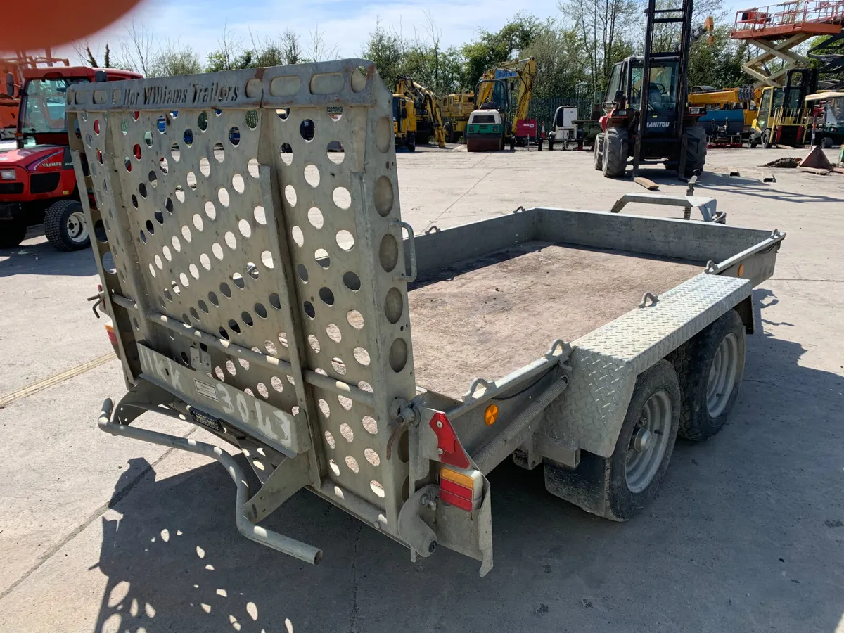 IFOR WILLIAMS GH105 PLANT TRAILER FOR AUCTION - Image 4