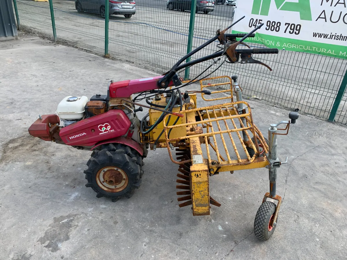 HONDA F720 BLEC ROTO STONE RAKE FOR AUCTION - Image 2