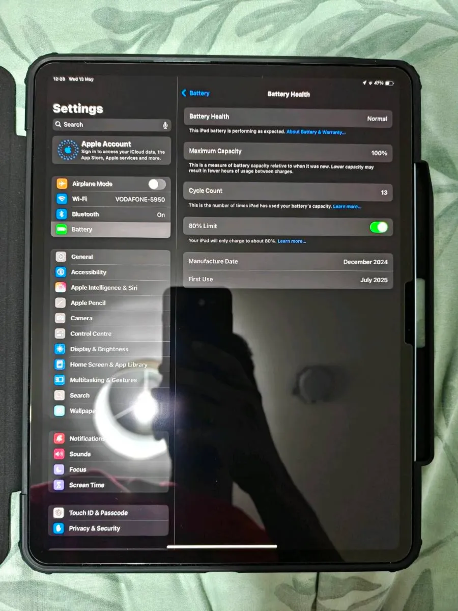 iPad Air 13-inch M2 | Blue | 100% Batt Health - Image 4