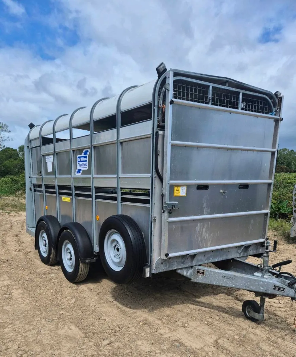 Ifor williams 12 x 6 cattle trailer - Image 1