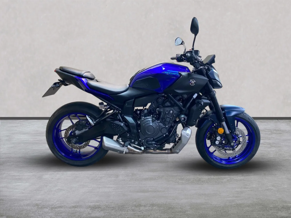 YAMAHA MT -07 ABS with Extras, Sept 25 NI Reg - Image 1