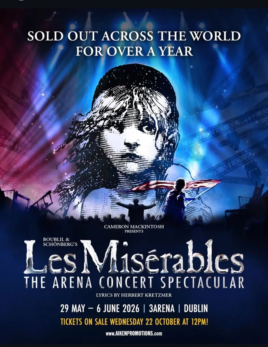 Les Mis Tickets - Image 1