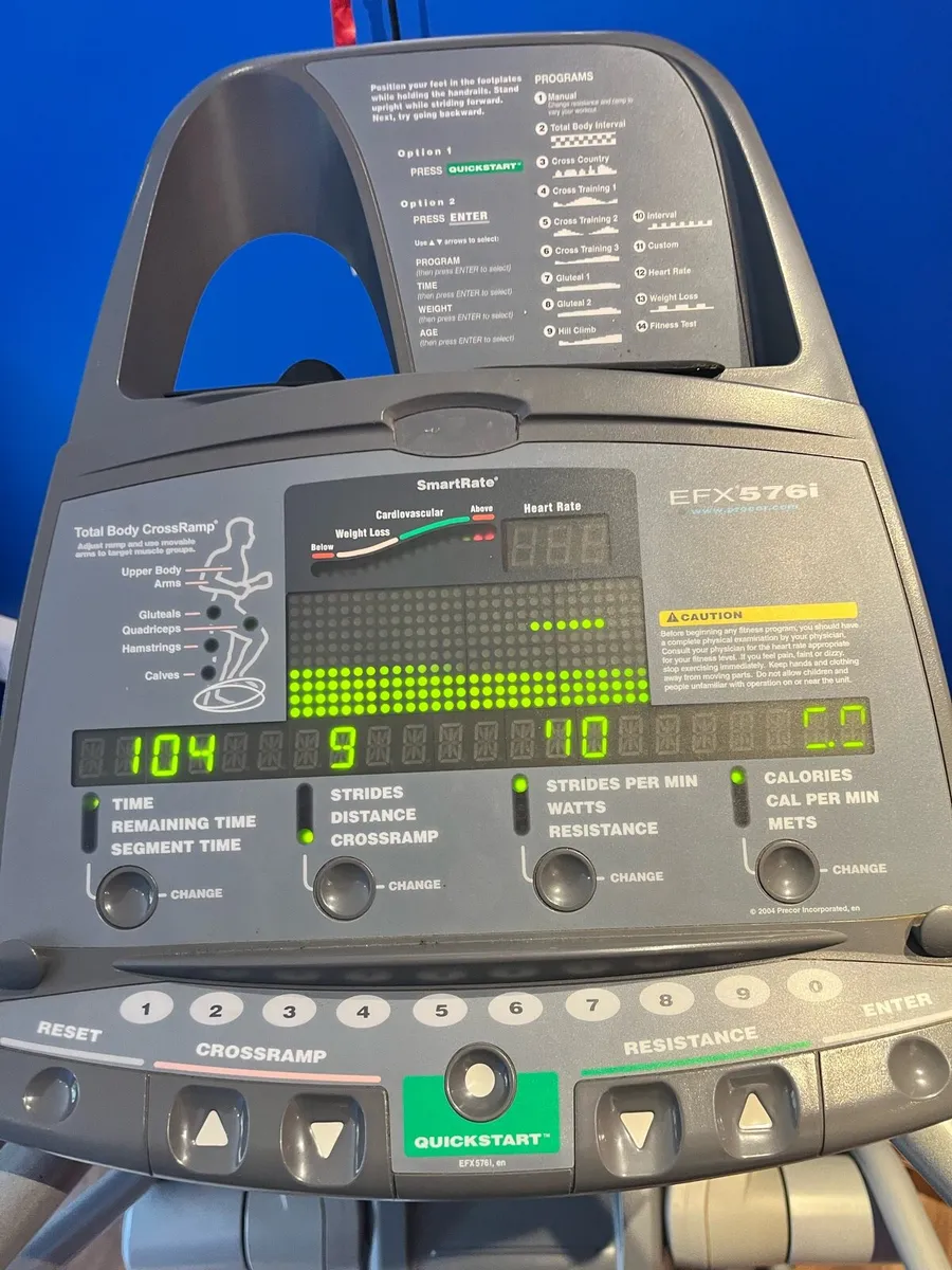 Precor EFX 576i Cross Trainer - Image 1