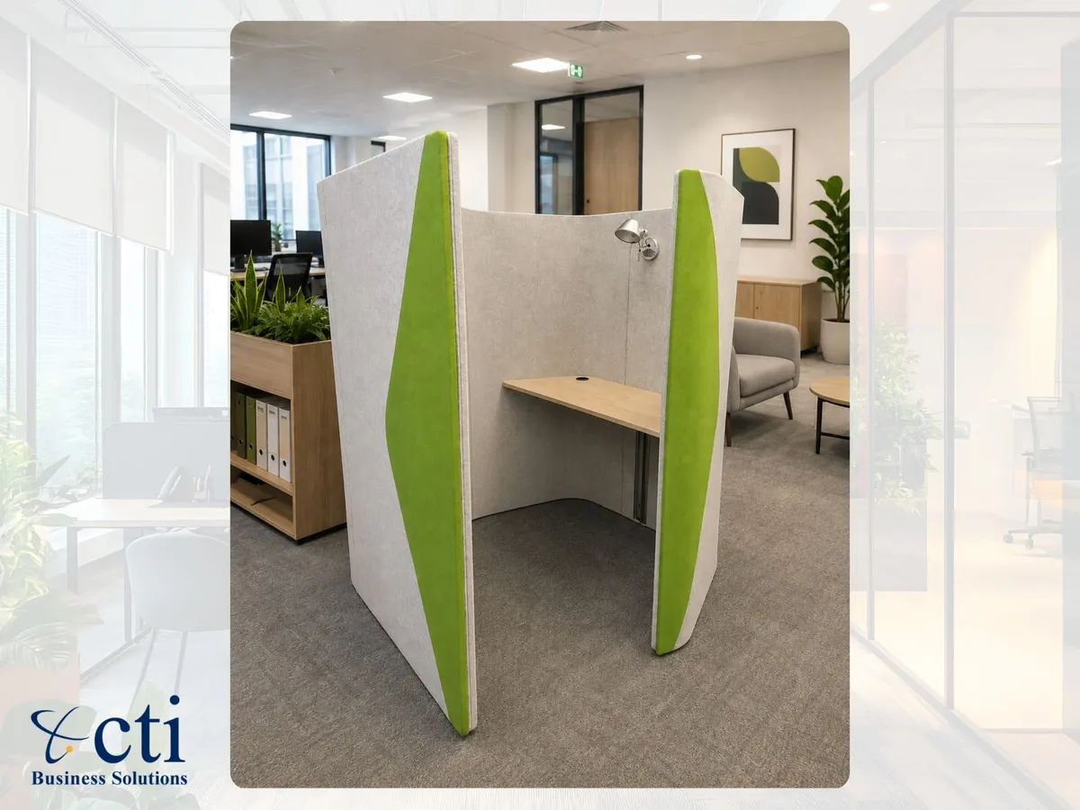 3 X Senator Haven Acoustic Privacy Pods - Grade A - Image 1