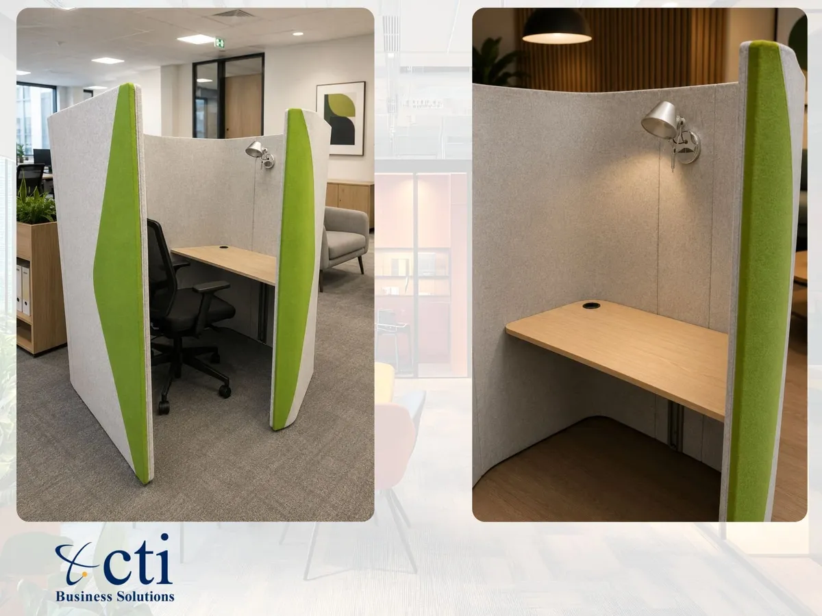 3 X Senator Haven Acoustic Privacy Pods - Grade A - Image 2