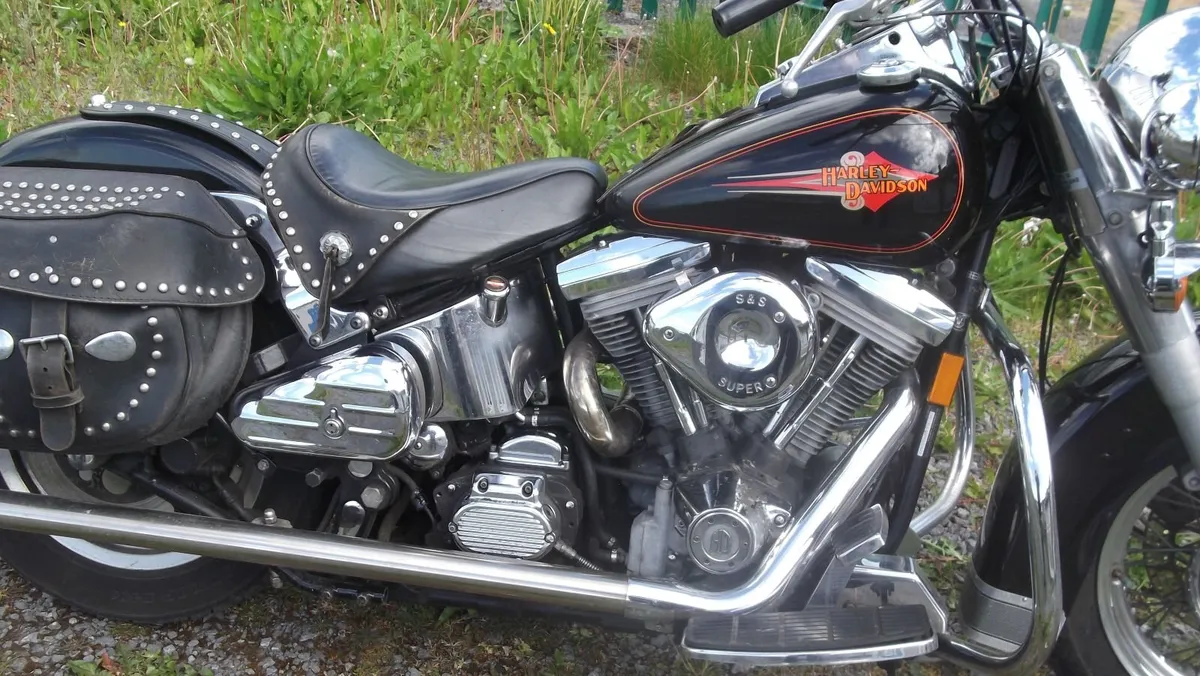 93  harley davidson , heritage 1340 evo,TRADE UP - Image 3
