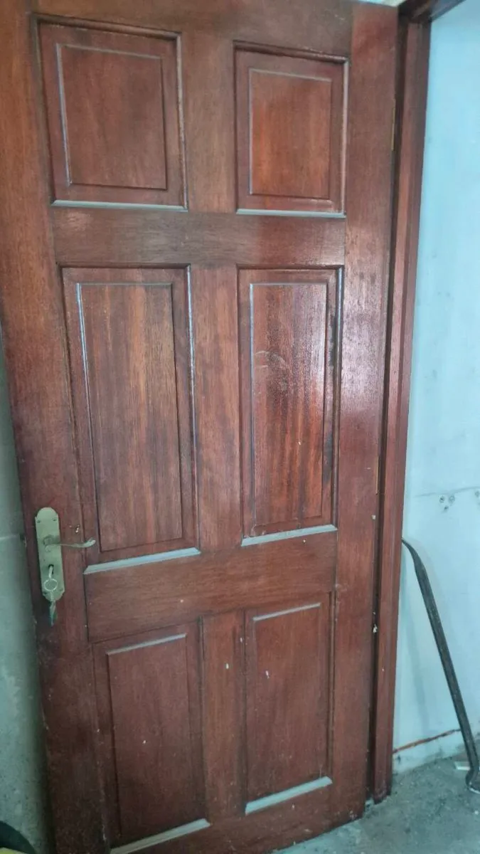 Solid Mahogany doors - Image 1