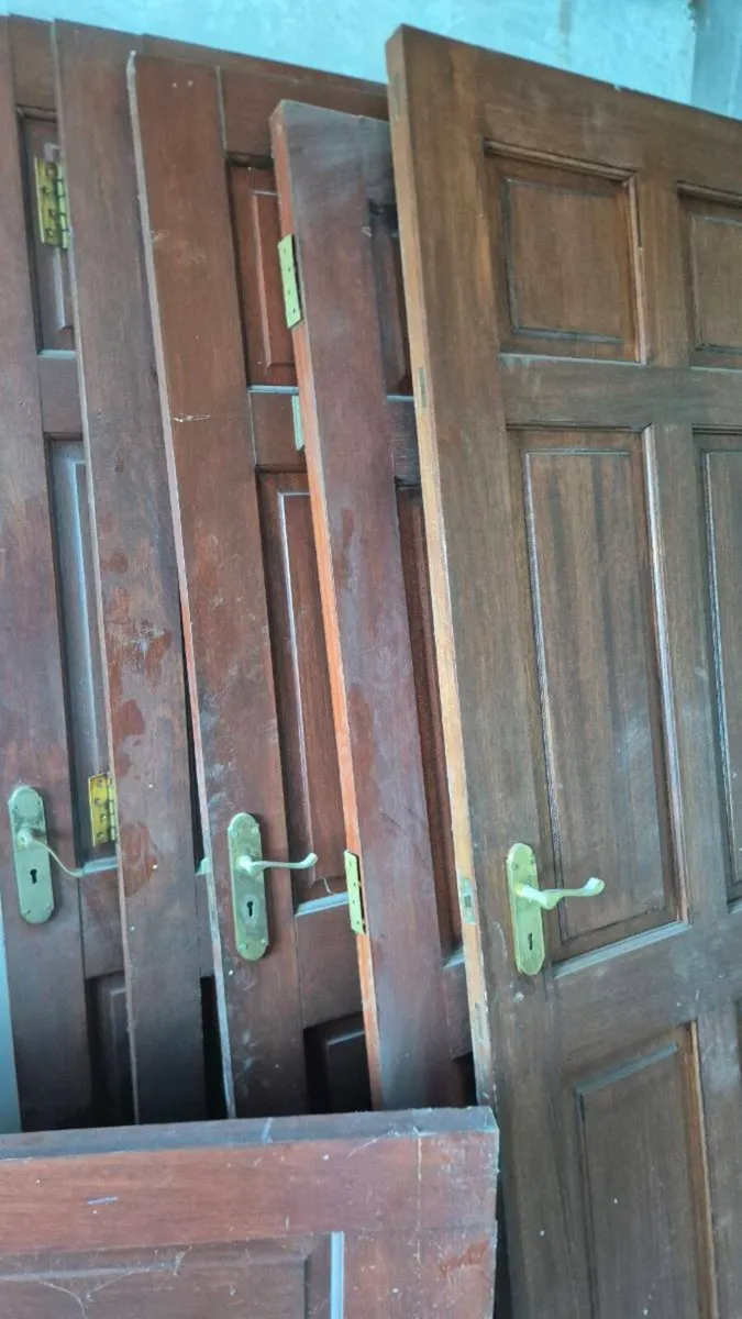 Solid Mahogany doors - Image 2