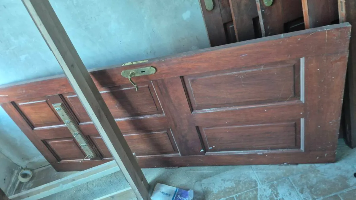 Solid Mahogany doors - Image 3