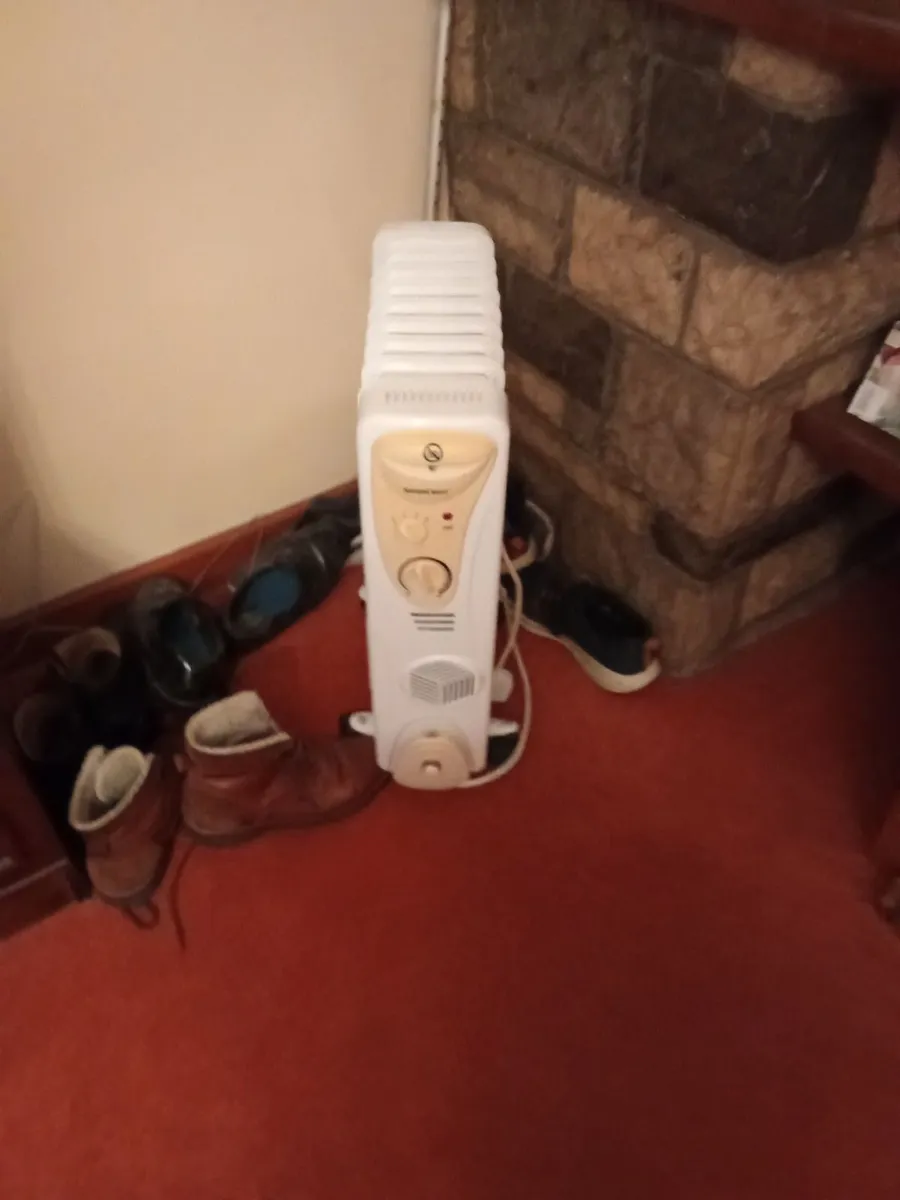 Electric oil heater in new condition