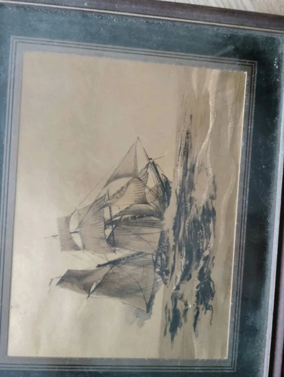 Picture boat and ballerina - Image 2