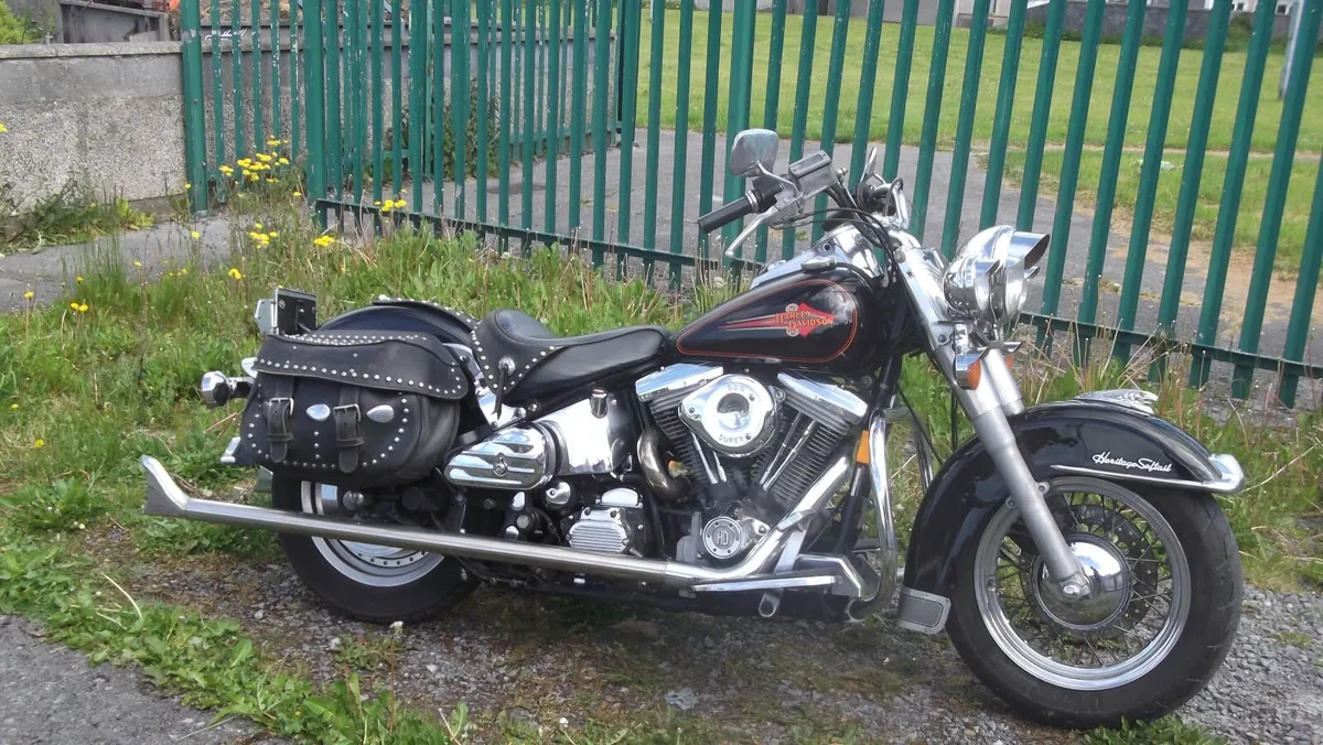 2 HARLEY DAVIDSON .A  SPRINGER &softail .TRADE UP - Image 3