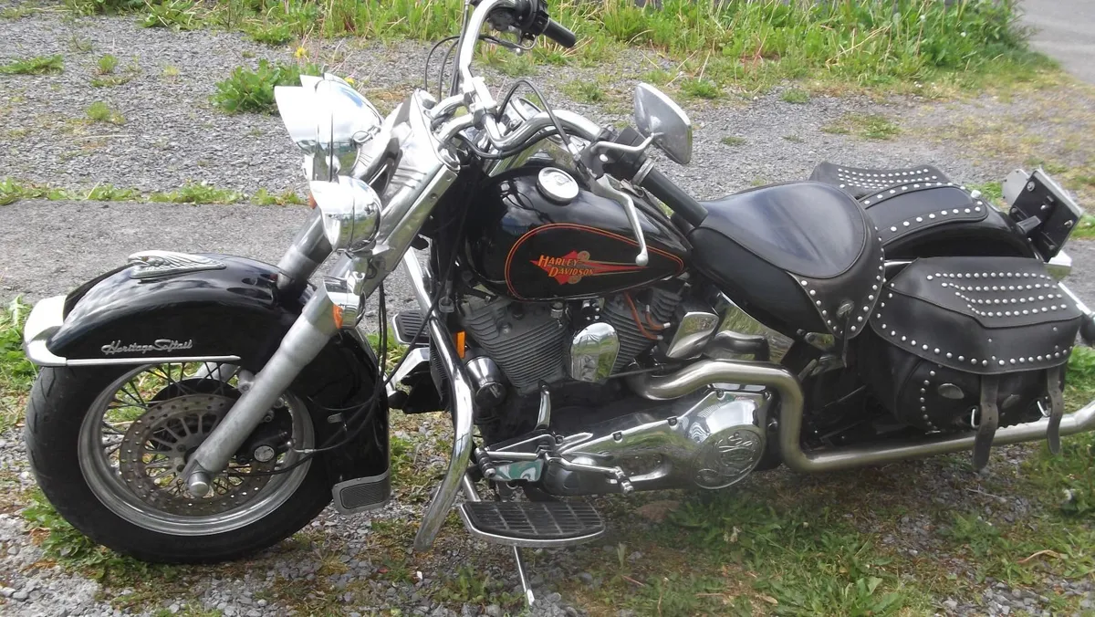 2 HARLEY DAVIDSON .A  SPRINGER &softail .TRADE UP - Image 1
