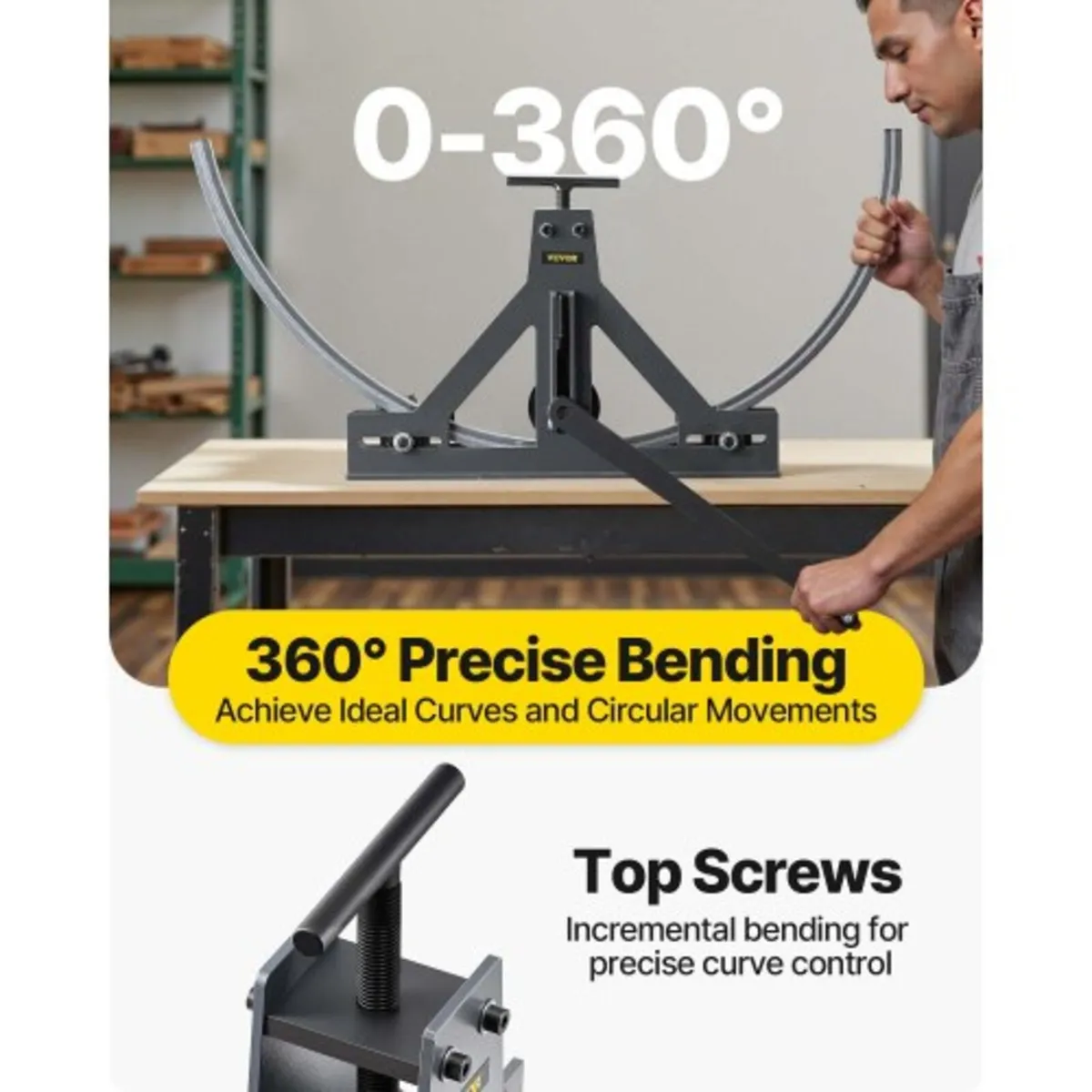 Tubing Rolling Bender 3.8 cm Tubing Rolling Bender - Image 4