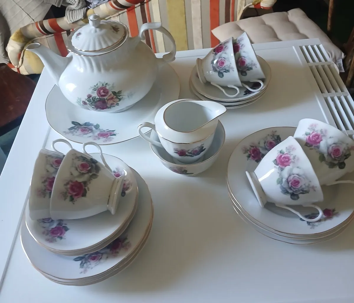 Vintage China Tea Set - Image 3