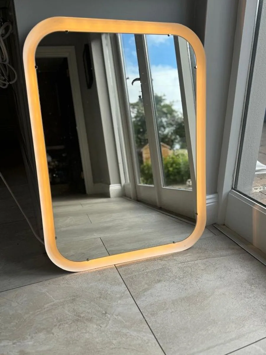 Mirror with back lit light led - Image 1