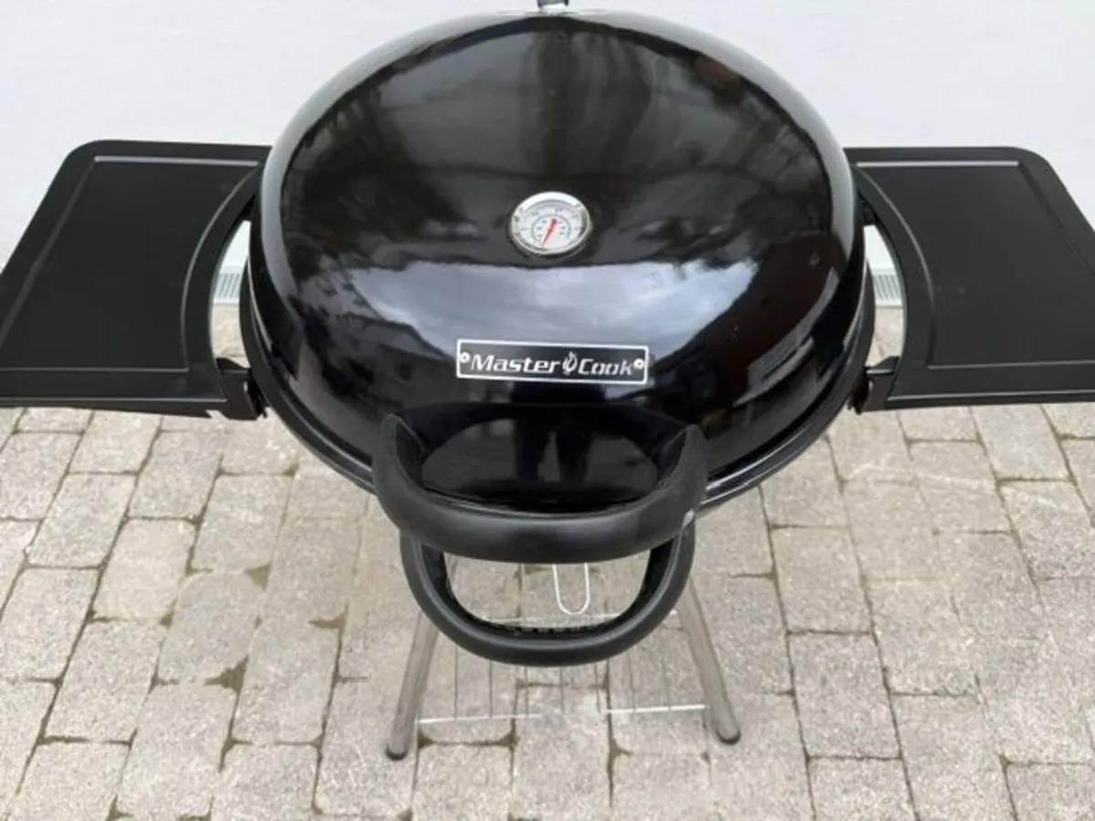 Master Cook  57cm Kettle BBQ- Charcoal - Image 1