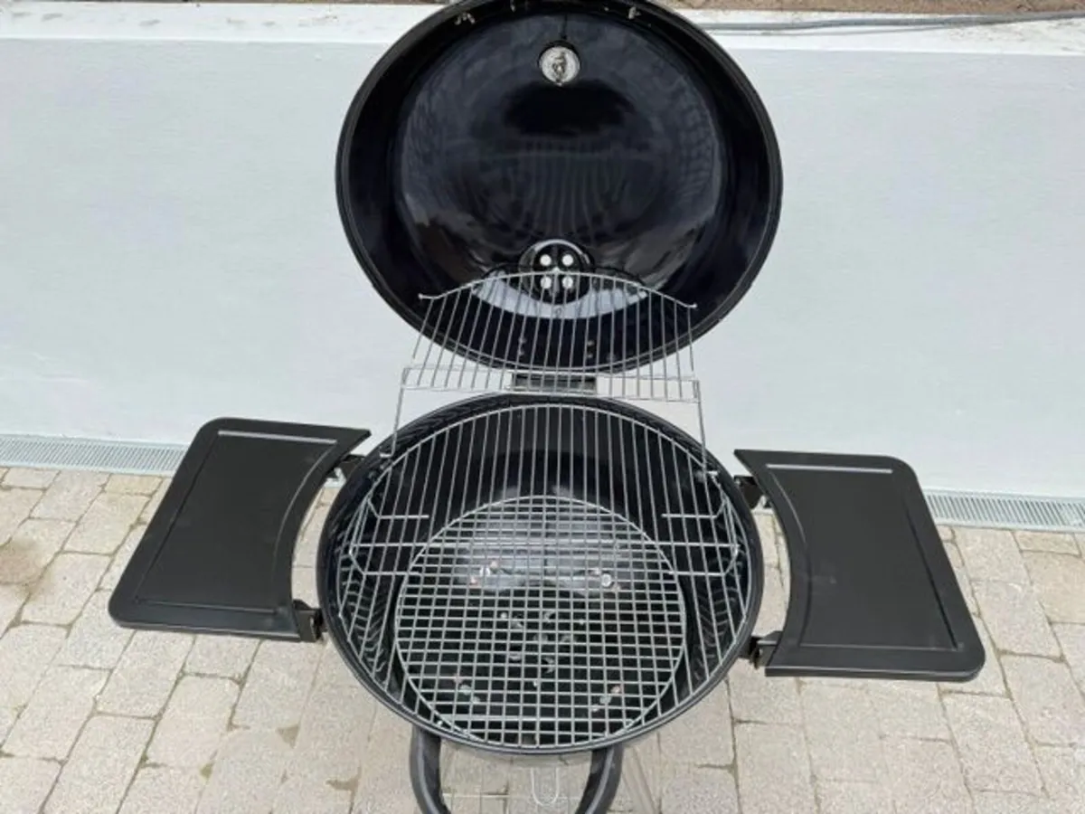 Master Cook  57cm Kettle BBQ- Charcoal - Image 2