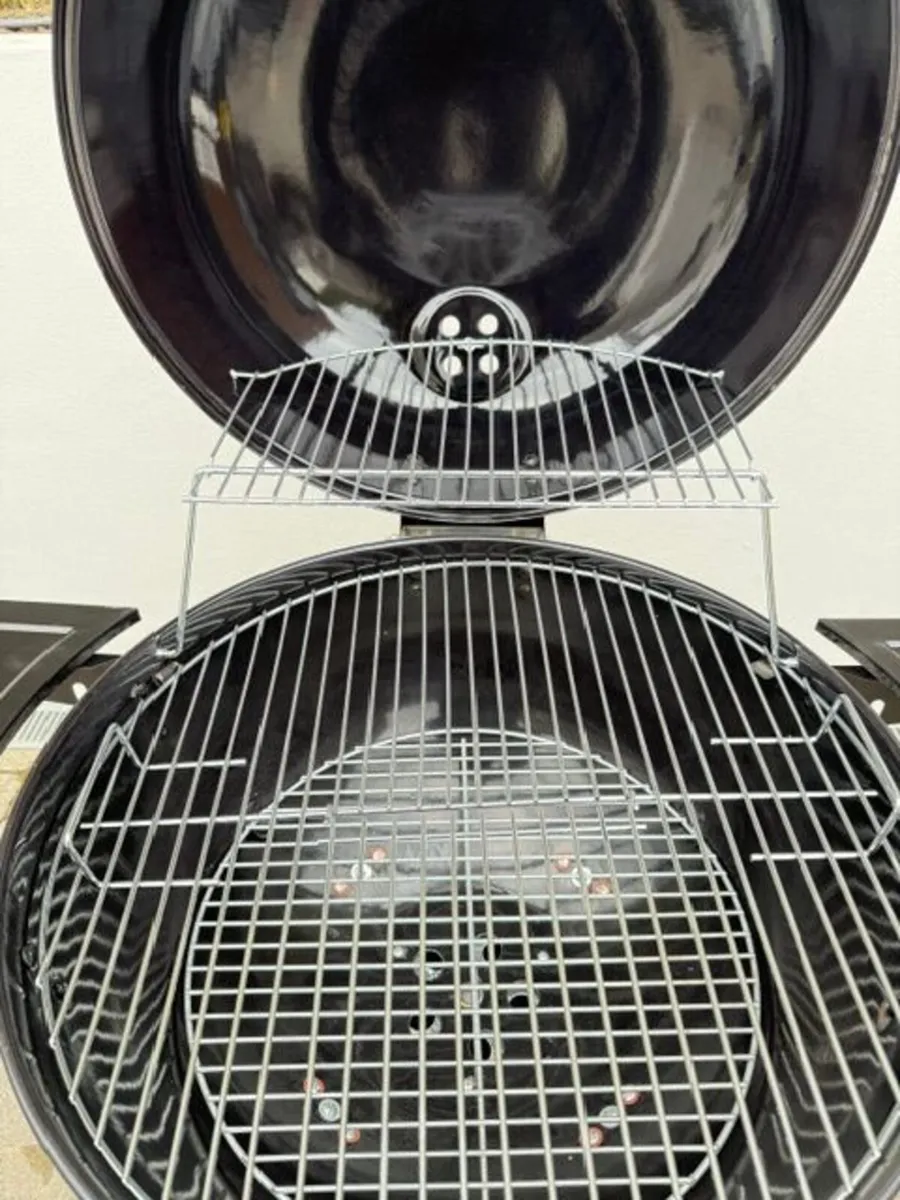 Master Cook  57cm Kettle BBQ- Charcoal - Image 3