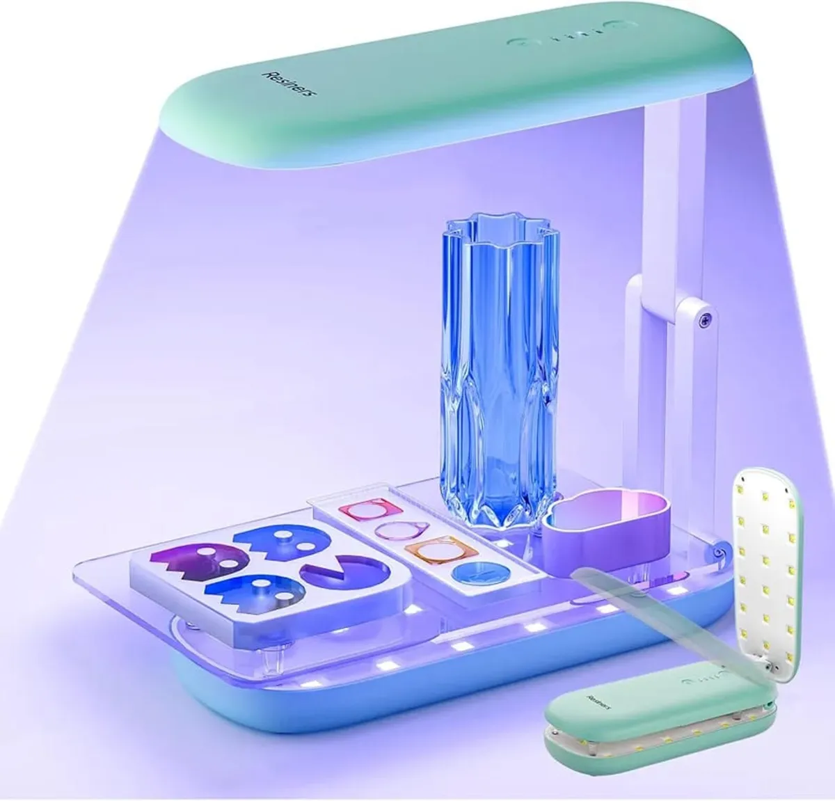 UV Light for Resin, Double-Sided UV Resin Light, F - Image 1